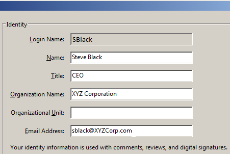 Stamp User&##x27;s Identity &##x28;Edit>Preferences>Identity&##x29;