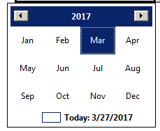 PDF Popup Calendar&##x2f;Date Picker