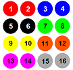 AUTOMATIC BALLOON NUMBERING BUBBLE STAMP - SOLID CIRCLE (Adobe)