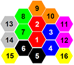 AUTOMATIC NUMBERING PDF DYNAMIC STAMP - SOLID HEXAGON